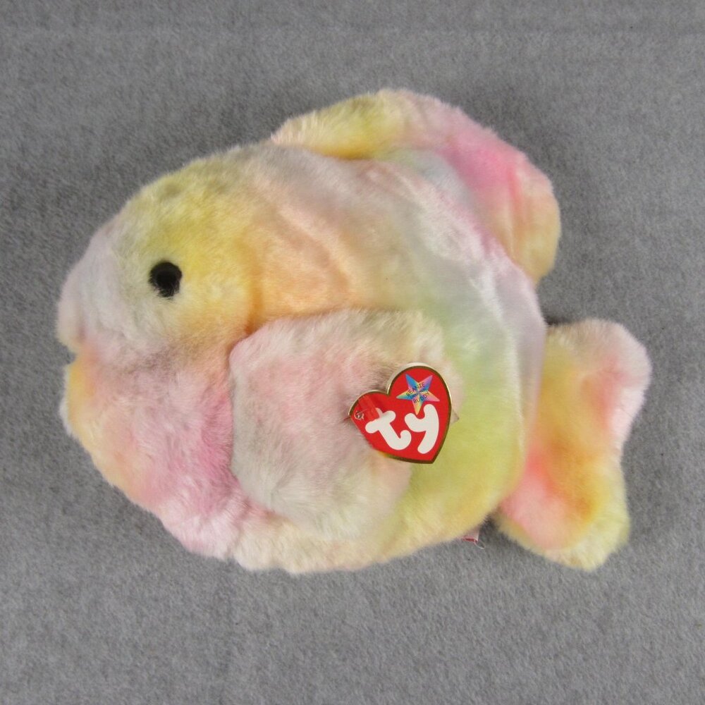 Vintage TY Coral The‎ Beanie Baby The Original Buddy Fish